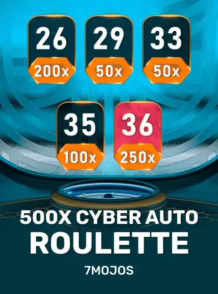 500X Cyber Auto roulette